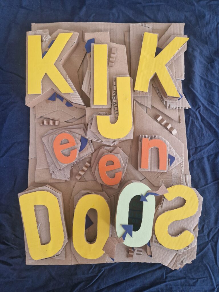 kijk een doos poster